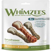 Whimzees Natural Grain Free Daily Dental Medium Dog Treats (7.4 oz)
