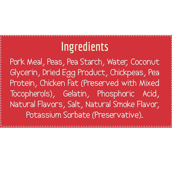 Wholesomes Bruno's Pork Grain Free Jerky Strips Moist Dog Treats