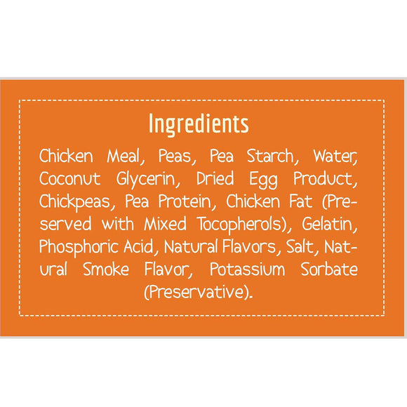 Wholesomes Heidi's Chicken Grain Free Jerky Sticks Moist Dog Treats