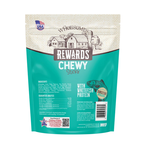 Wholesomes Rewards Chewy Sticks Dog Treat (25 oz) - Dog Treats 15