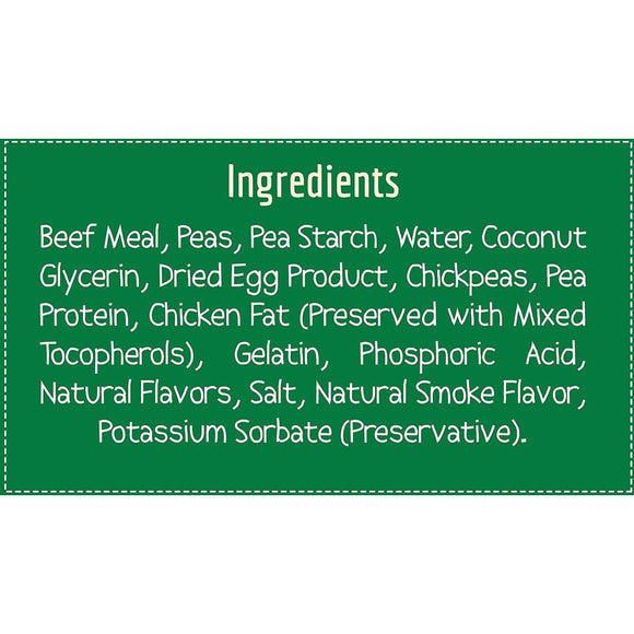 Wholesomes Tank's Beef Grain Free Jerky Sticks Moist Dog Treats