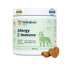 Wholistic Pet Allergy & Immune Soft Chews for Dogs (90 Chews) - Dog & Cat Immune & Allergy Supplements 1
