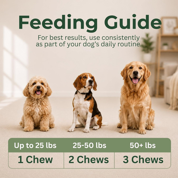 Wholistic Pet Allergy & Immune Soft Chews for Dogs (90 Chews) - Dog & Cat Immune & Allergy Supplements 7