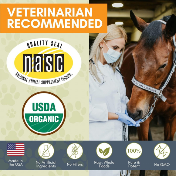 Wholistic Pet Equine Complete Original Whitefish Flavor Multivitamin for Horse 4 lbs - Horse Supplements & Vitamins 7