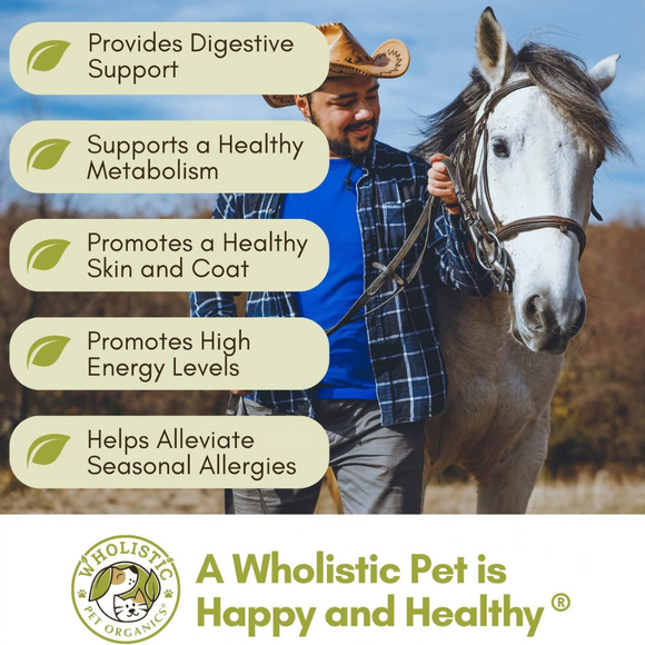 Wholistic Pet Equine Complete Original Whitefish Flavor Multivitamin for Horse 4 lbs - Horse Supplements & Vitamins 3