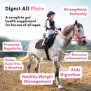 Wholistic Pet Equine Digest-All Plus Probiotic for Horses 1 lb - Probiotic Supplement 2