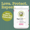 Wholistic Pet Equine Digest-All Plus Probiotic for Horses 1 lb - Probiotic Supplement 8
