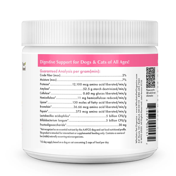 Wholistic Pet Organics Digest-All Plus for Dogs and Cats - Dog & Cat Digestive & Probiotics Supplements 7
