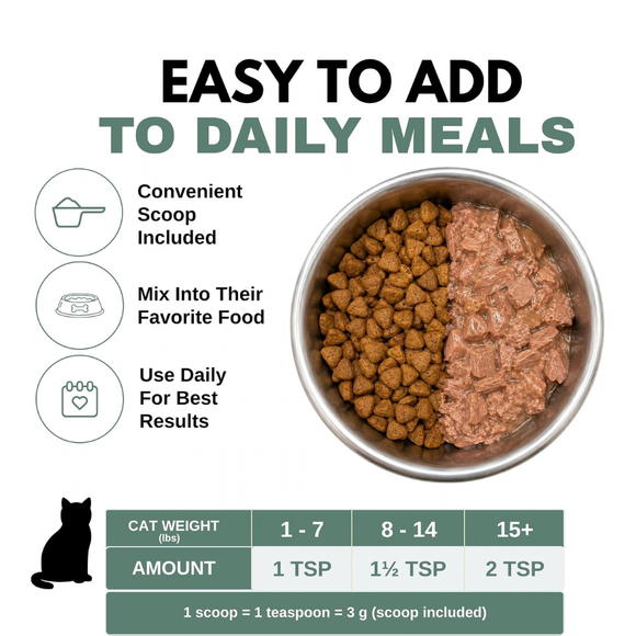 Wholistic Pet Organics Pet Feline Complete for Cat Pumpkin - Multi-Vitamins 5