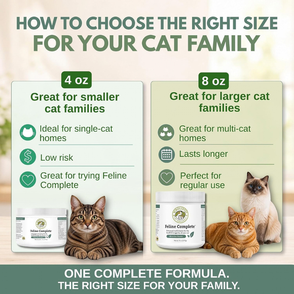 Wholistic Pet Organics Pet Feline Complete for Cat Pumpkin - Multi-Vitamins 10