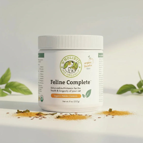 Wholistic Pet Organics Pet Feline Complete for Cat Pumpkin - Multi-Vitamins 1