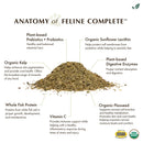 Wholistic Pet Organics Pet Feline Complete for Cat Pumpkin - Multi-Vitamins 2