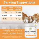 Wholistic Pet Organics Feline Complete Multivitamin for Cat Original Whitefish - Cat Supplements & Vitamins 6