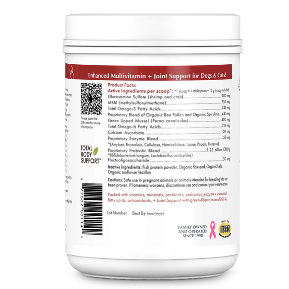 Wholistic Pet Organics Joint Mobility GLM - Dog & Cat Joint Supplement 4