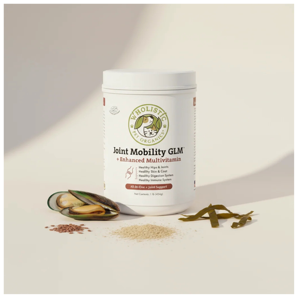 Wholistic Pet Organics Joint Mobility GLM - Dog & Cat Joint Supplement 6
