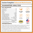 Wholistic Pet Organics Pumpkin Canine Complete Multivitamins for Dog - Dog Multi-Vitamins 7