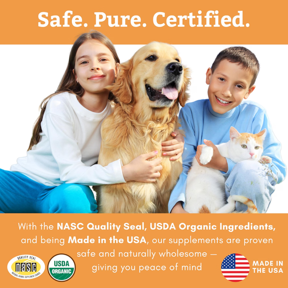 Wholistic Pet Organics Pumpkin Canine Complete Multivitamins for Dog - Dog Multi-Vitamins 8