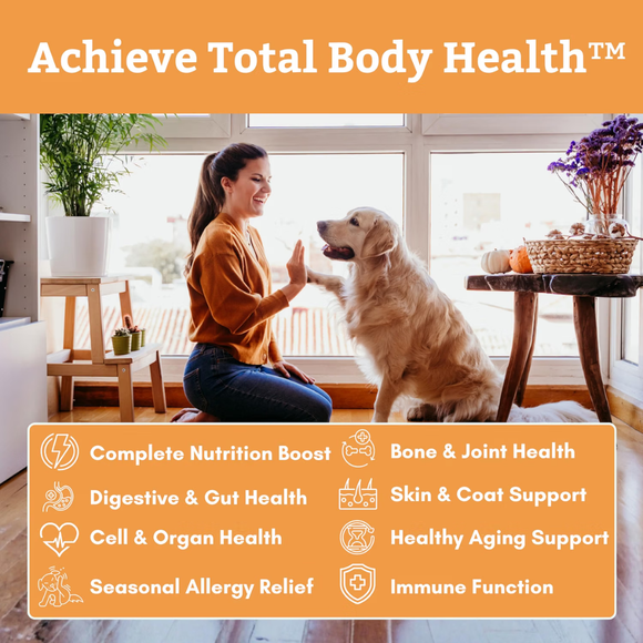 Wholistic Pet Organics Pumpkin Canine Complete Multivitamins for Dog - Dog Multi-Vitamins 6