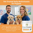 Wholistic Pet Organics Puppy Complete Organic Pumpkin Flavor Multivitamin for Puppies - Dog Vitamins & Supplements 2