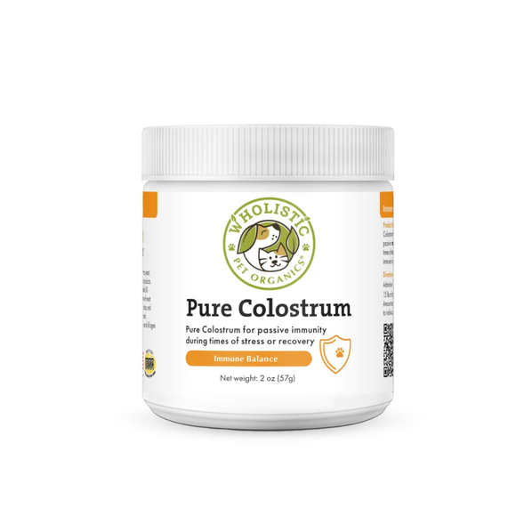Wholistic Pet Organics Pure Colostrum for Cats & Dogs - 2 oz - Dog & Cat Supplements & Vitamins 7