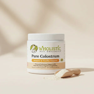 Wholistic Pet Organics Pure Colostrum for Cats & Dogs - Dog & Cat Supplements & Vitamins 1