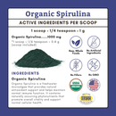 Wholistic Pet Organics Pure Spirulina for Cats & Dogs 3 oz - Dog & Cat Supplements & Vitamins 5