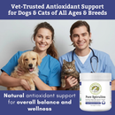 Wholistic Pet Organics Pure Spirulina for Cats & Dogs 3 oz - Dog & Cat Supplements & Vitamins 4