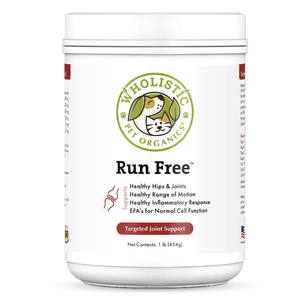 Wholistic Pet Organics Run Free - 4oz - Dog & Cat Joint Supplement 1