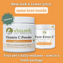 Wholistic Pet Organics Vitamin C Powder for Dogs & Cats - Dog & Cat Supplements & Vitamins 10