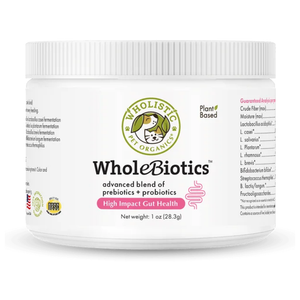 Wholistic Pet Organics WholeBiotics - 1oz - Cat and Dog & Probiotics Supplements 1