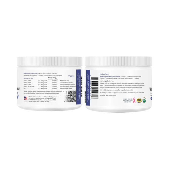 Wholistic Pets WholeCran Intense for Dogs & Cats 1 oz - Dog & Cat Supplements & Vitamins 10