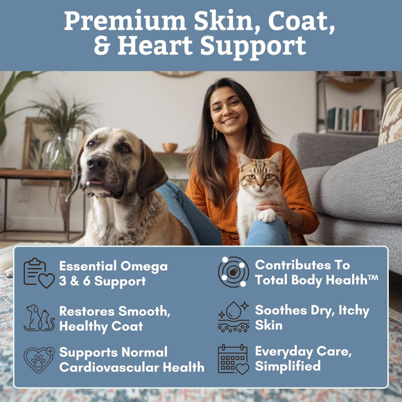 Wholistic Pet Organics Wild Alaskan Salmon Oil - Pet Vitamins & Supplements 9