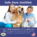 Wholistic Pet Organics Wild Krill Oil Capsules for Dogs & Cats - Dog & Cat Supplements & Vitamins 9