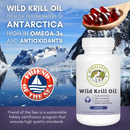 Wholistic Pet Organics Wild Krill Oil Capsules for Dogs & Cats - Dog & Cat Supplements & Vitamins 6