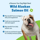 Wild Alaskan Salmon Oil For Dogs (16 oz) - Pet Vitamins & Supplements 6