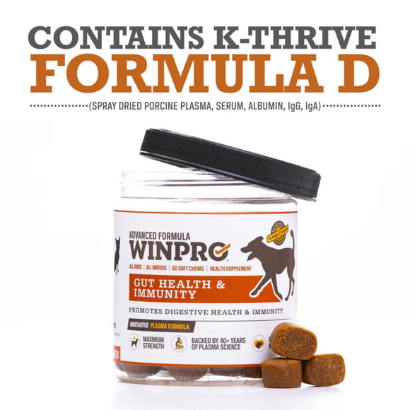 WINPRO Dog Gut Health & Immunity (60 Chews)