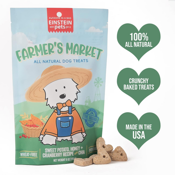 Wonder Bark Farmer’s Market Oven Baked Dog Treats (6 oz) - Dog Treats 2