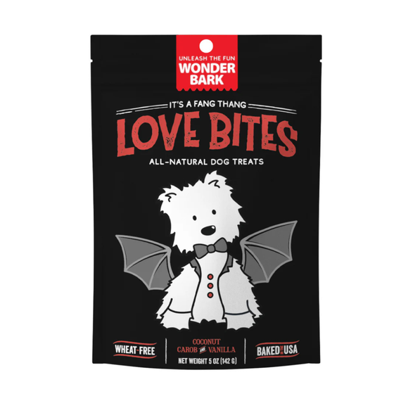 Wonder Bark Halloween Love Bites Dog Treats 5-oz - Dog Treats 1