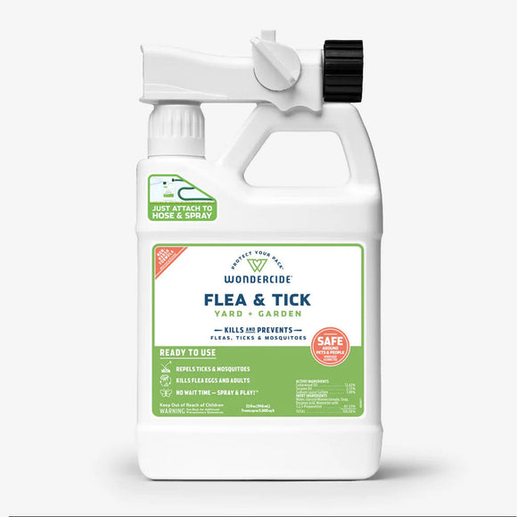 Wondercide Natural Flea Tick & Mosquito Yard & Garden Spray with Natural Essential Oils 32-oz - Yard Spray 1