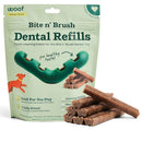 Woof Bite n' Brush Dental Refills Stick Chicken Recipe Dog Treats, 8-oz