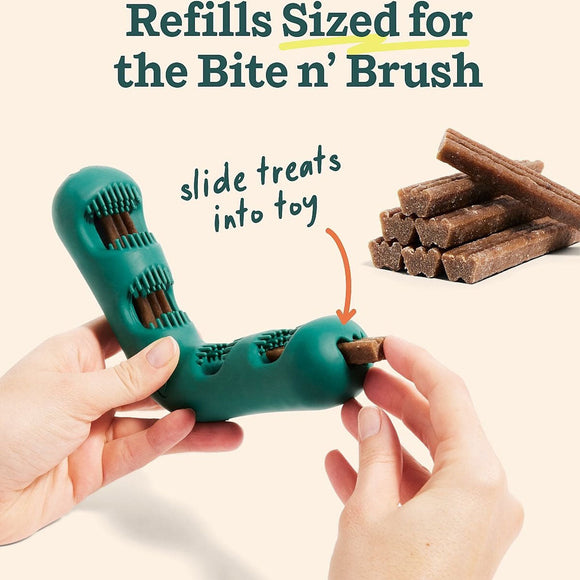 Woof Bite n' Brush Dental Refills Stick Chicken Recipe Dog Treats