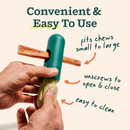 Woof BullySafe Dog Chew Treat Holder Green - Dog Toys 9