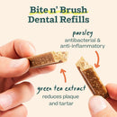 Woof Dog Bite n' Brush Dog Chew Treat Holder