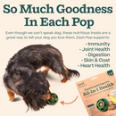 Woof Pupsicle Refill Pops All-In-1 Health Peanut Butter & Beef Recipe Lickable Dog Treats - Dog Treats 5