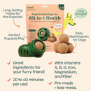 Woof Pupsicle Refill Pops All-In-1 Health Peanut Butter & Beef Recipe Lickable Dog Treats - Dog Treats 3