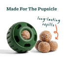 Woof Pupsicle Refill Pops for Calming Peanut Butter & Beef Recipe Lickable Dog Treats