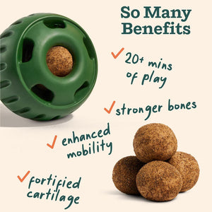 Woof Pupsicle Refill Pops for Joint Health Peanut Butter & Beef Recipe Lickable Dog Treats