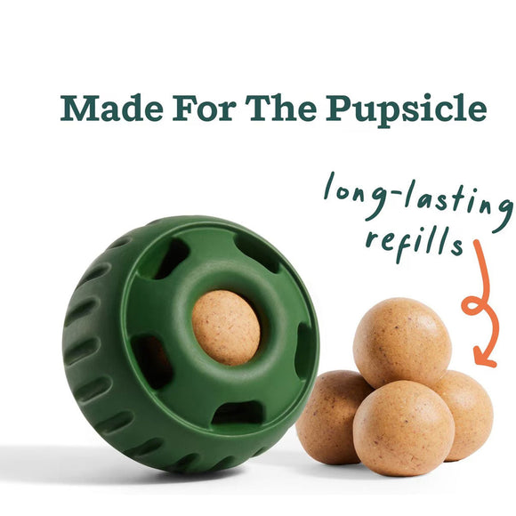 Woof Pupsicle Refill Pops Peanut Butter & Beef Recipe Lickable Dog Treats