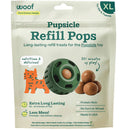 Woof Pupsicle Refill Pops Peanut Butter & Chicken Recipe Grain-Free Lickable Dog Treats, X-Large