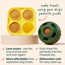 Woof PupsicleTreat Tray Mold Treat Dispenser Dog Toy - Dog Toys 4